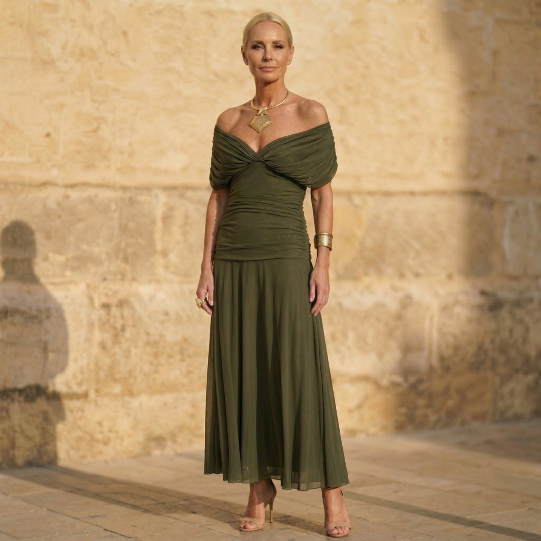 Jade | Robe Verte Élégante