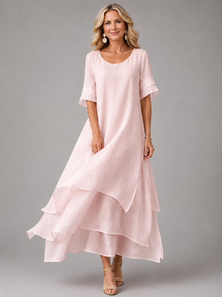 Liora™ | Maxi Robe Fluide Gracieuse