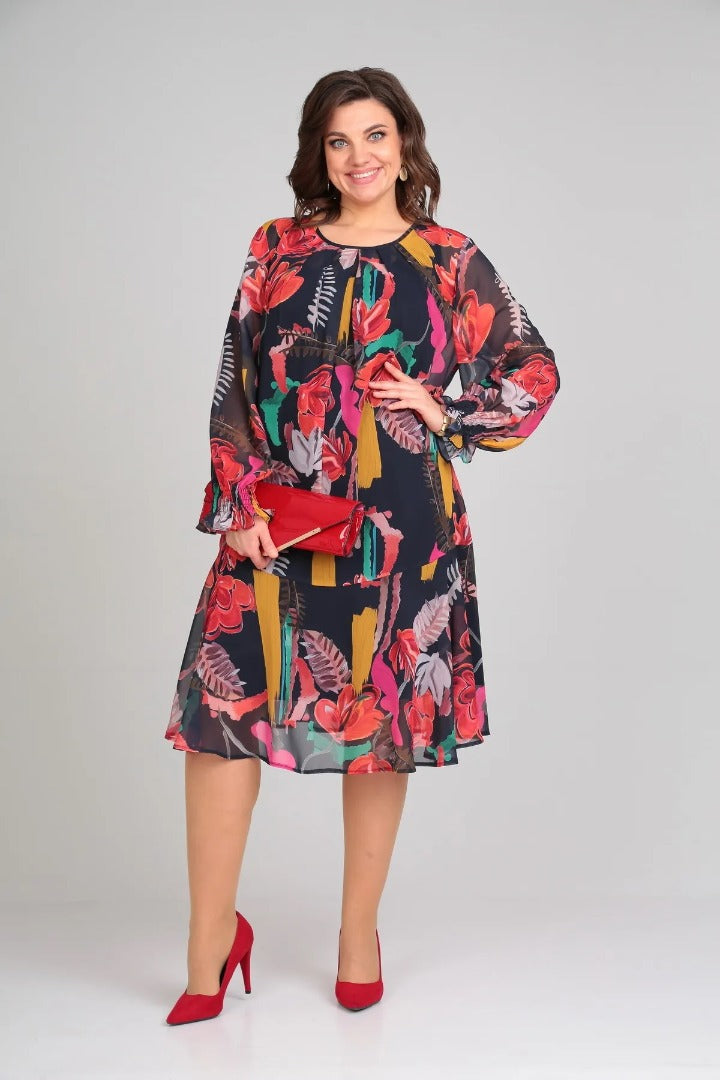 Florida – Robe élégante à fleurs