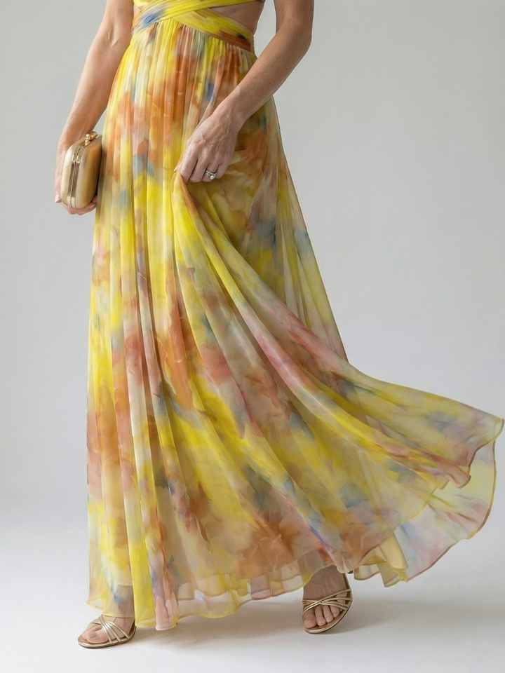 Isel | Robe Maxi Portefeuille Souple