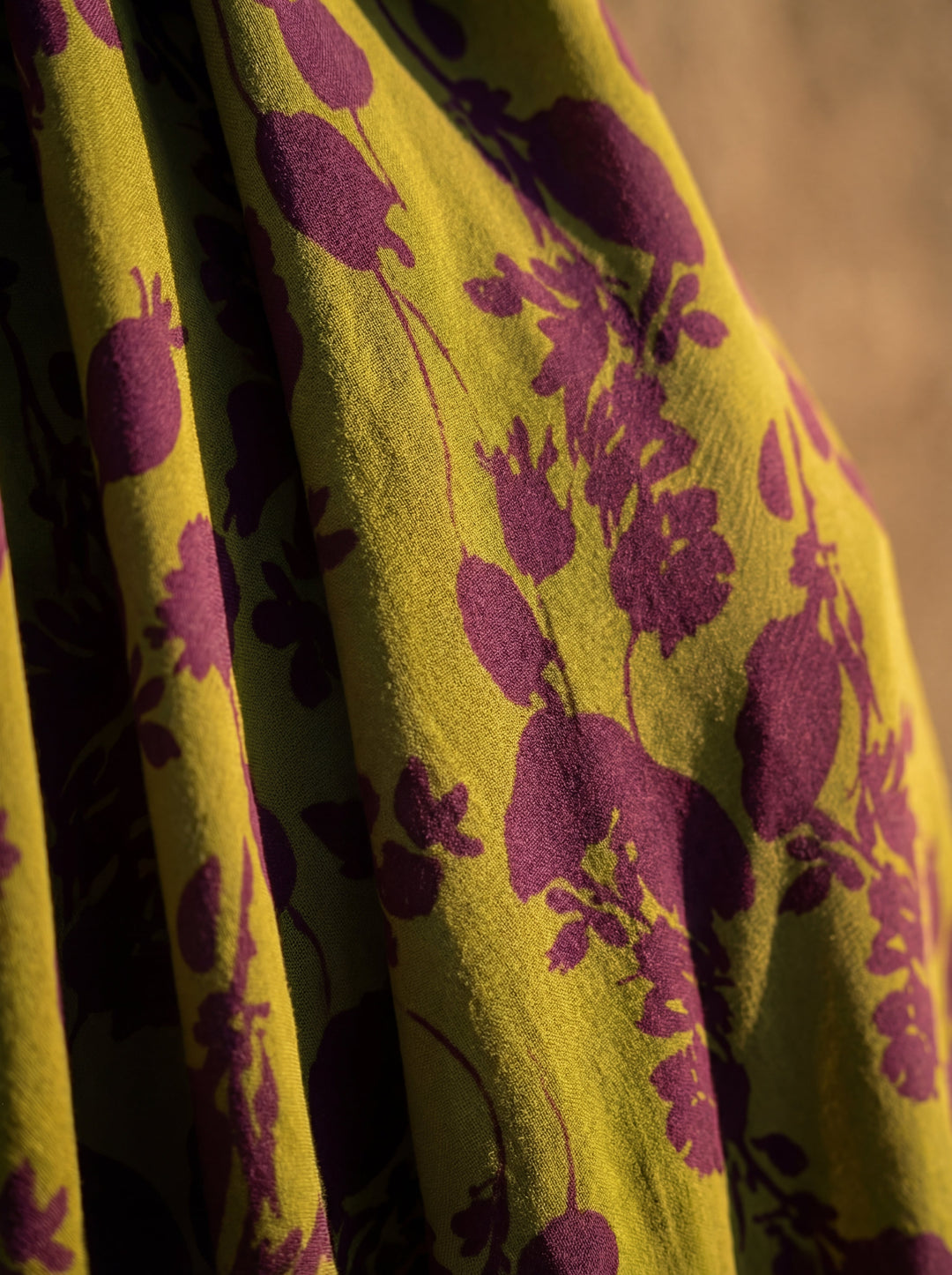 Robe Maxi Florale à Tombé Fluide