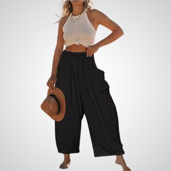 ELENA | Pantalon Large Confort