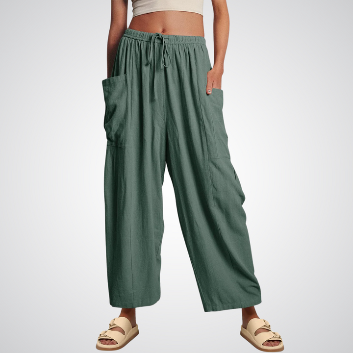 ELENA | Pantalon Large Confort