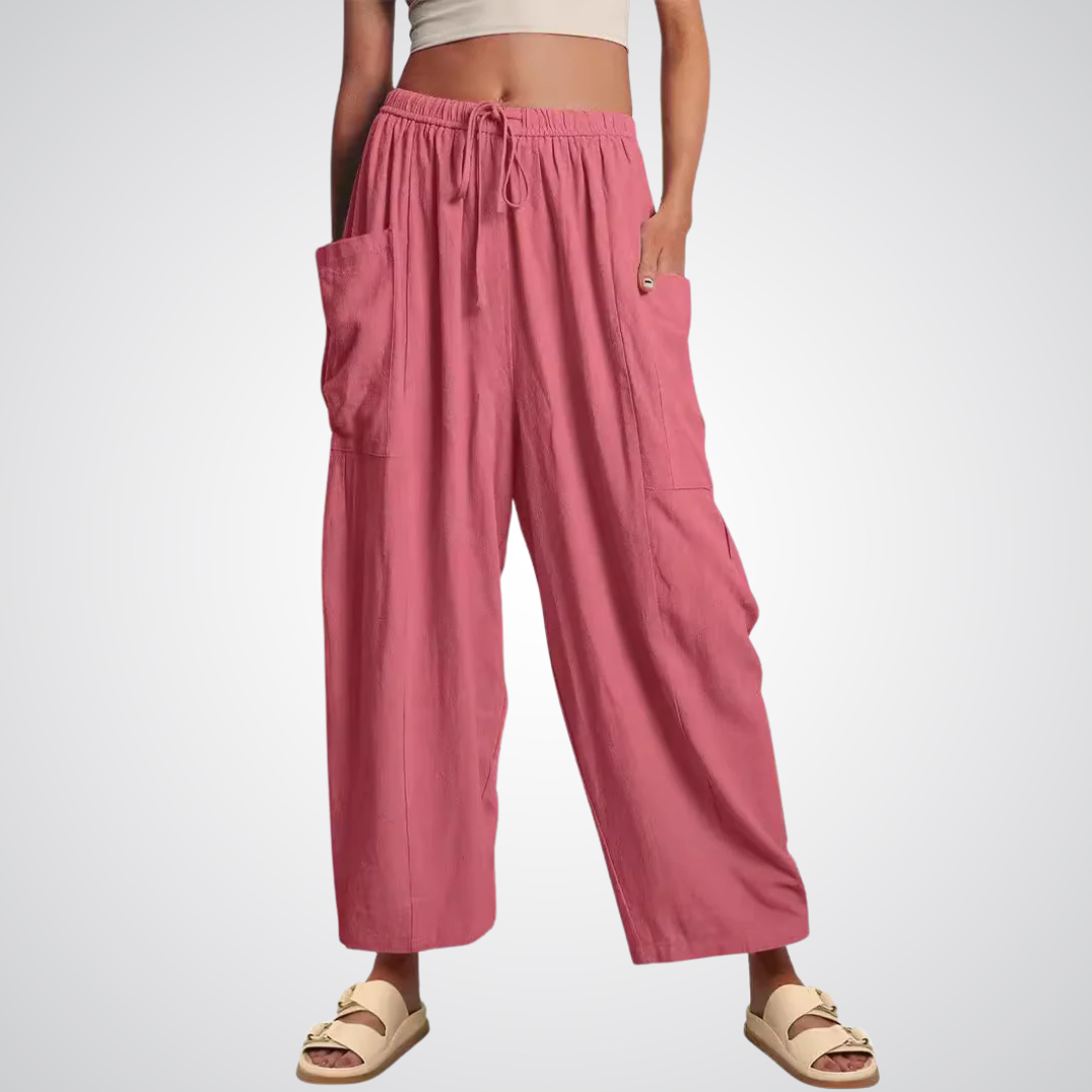 ELENA | Pantalon Large Confort