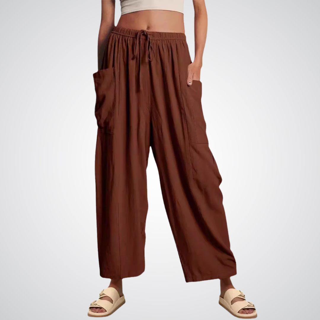 ELENA | Pantalon Large Confort
