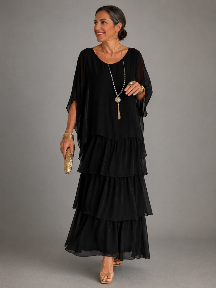 Lara | Robe Maxi Fluide et Élégante