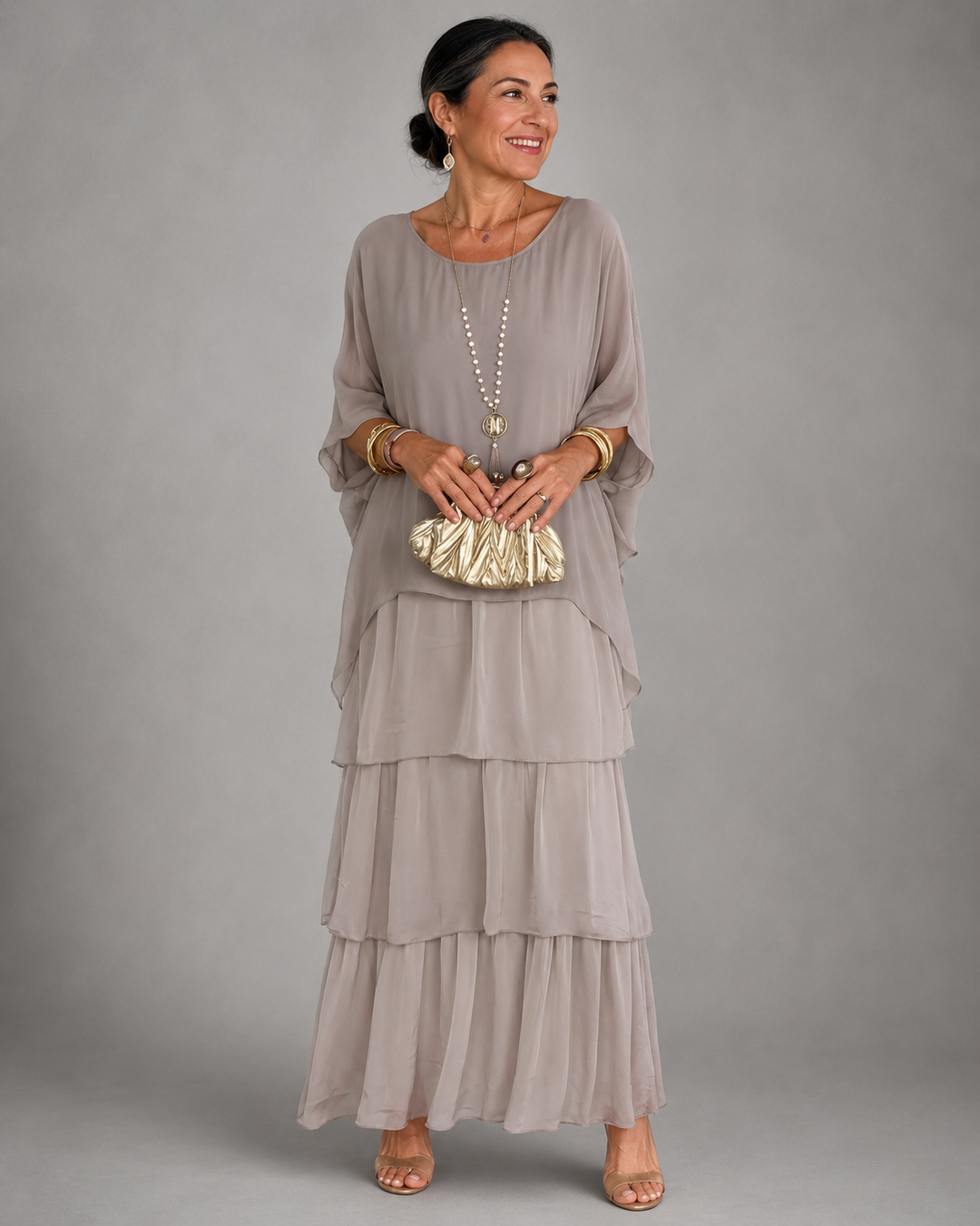 Lara™ | Maxi Robe Fluide Élégante