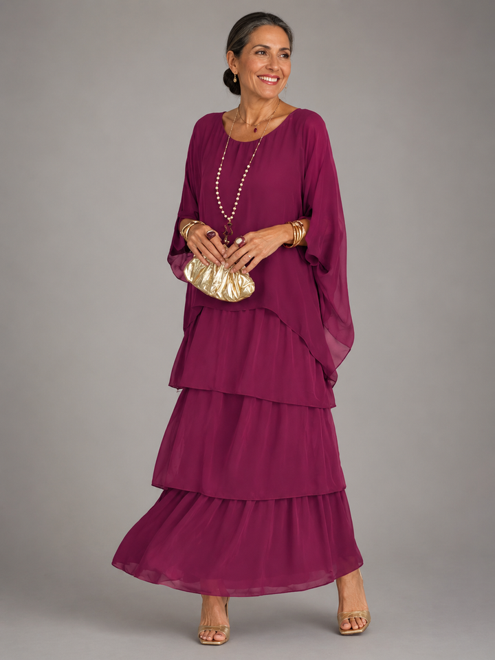 Lara | Robe Maxi Fluide et Élégante