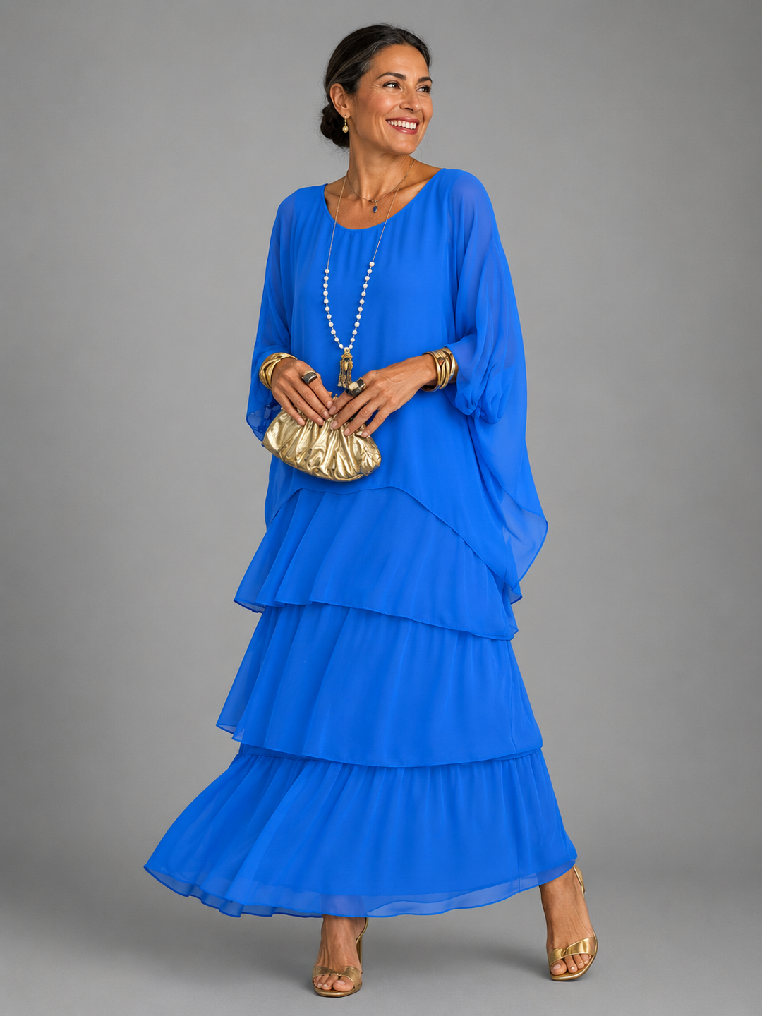 Lara™ | Maxi Robe Fluide Élégante