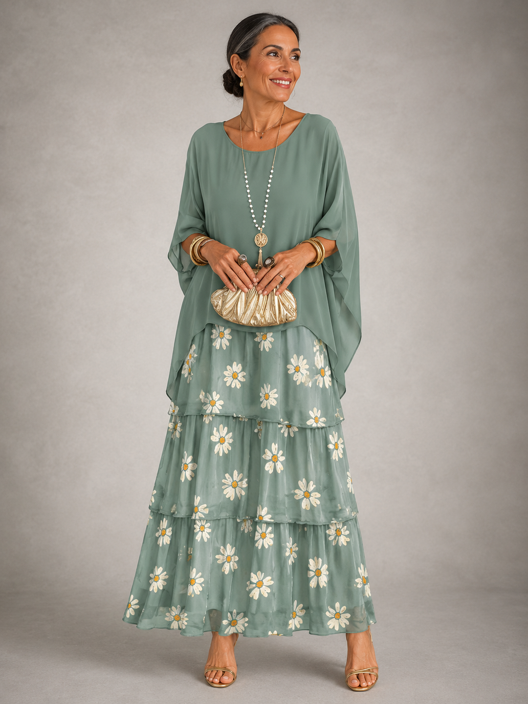Lara™ | Maxi Robe Fluide Élégante
