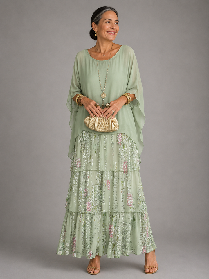 Lara | Robe Maxi Fluide et Élégante