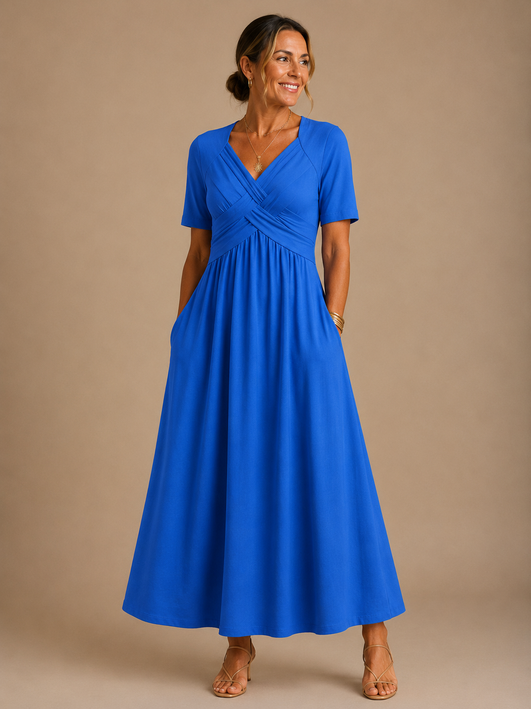 Angeli | Robe Midi Élégante