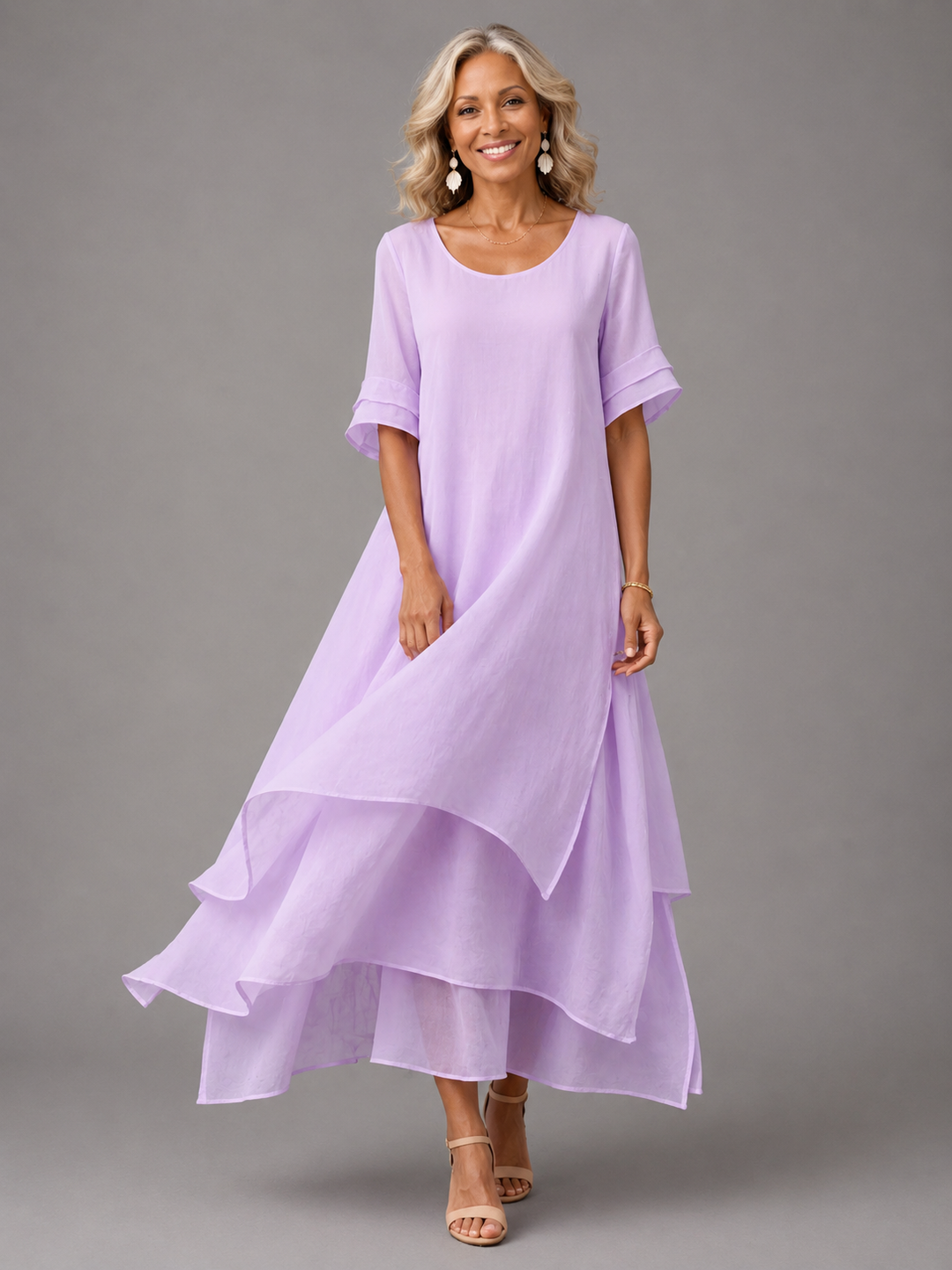 Liora™ | Maxi Robe Fluide Gracieuse