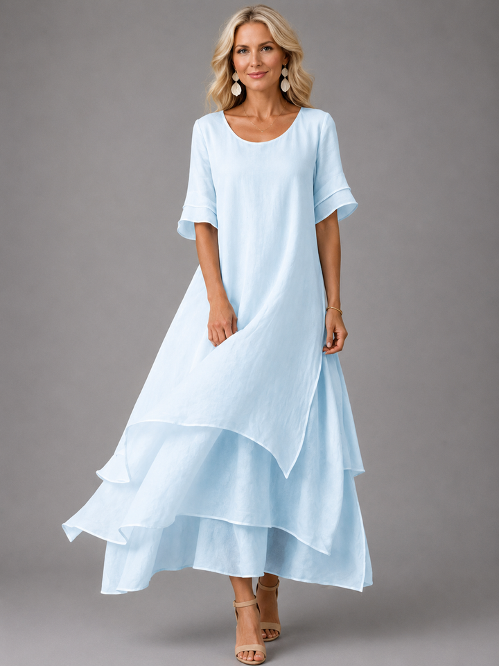 Liora™ | Maxi Robe Fluide Gracieuse