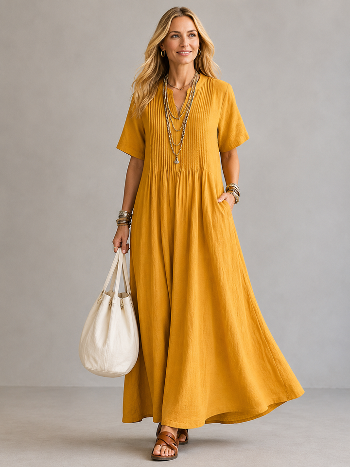 Nathalia | Robe Plissée