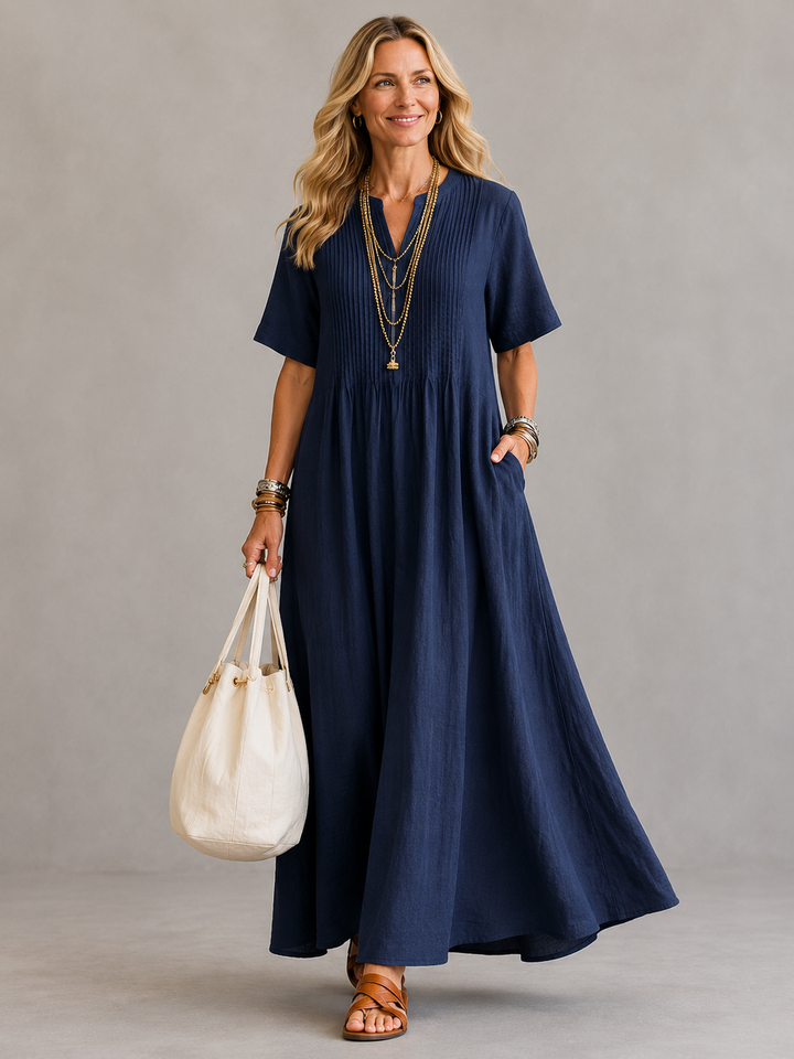 Nathalia | Robe Plissée