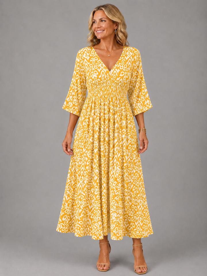 Althea | Robe Midi Bohème Fluide