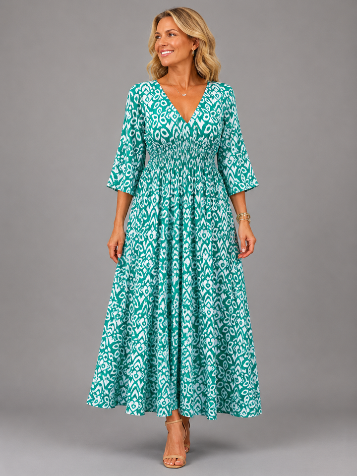 Althea | Robe Midi Bohème Fluide