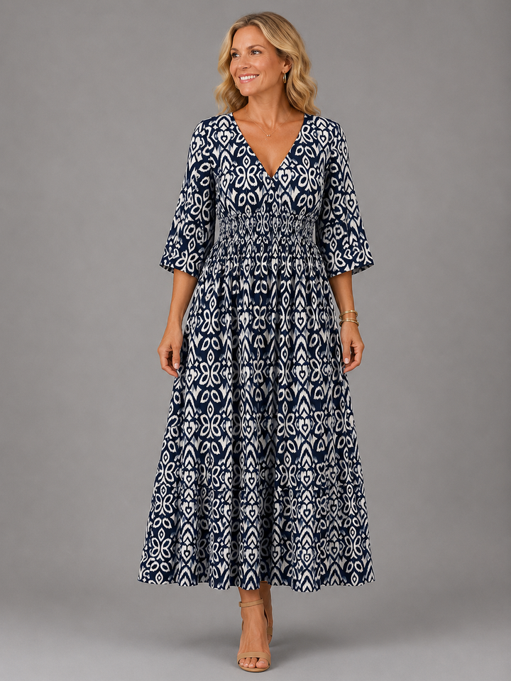 Althea | Robe Midi Bohème Fluide