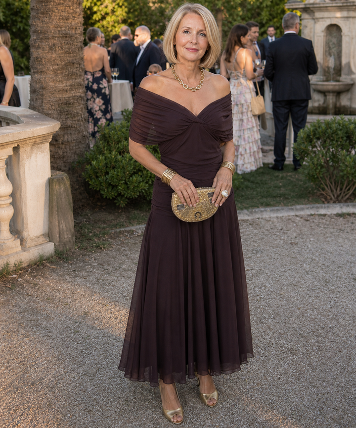 Maison Collete Paris | Robe Midi Fluide