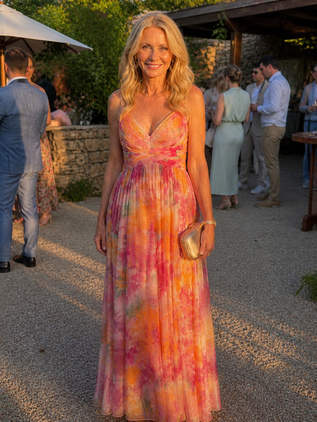 Maison Collete Paris | Robe Maxi Portefeuille Douce