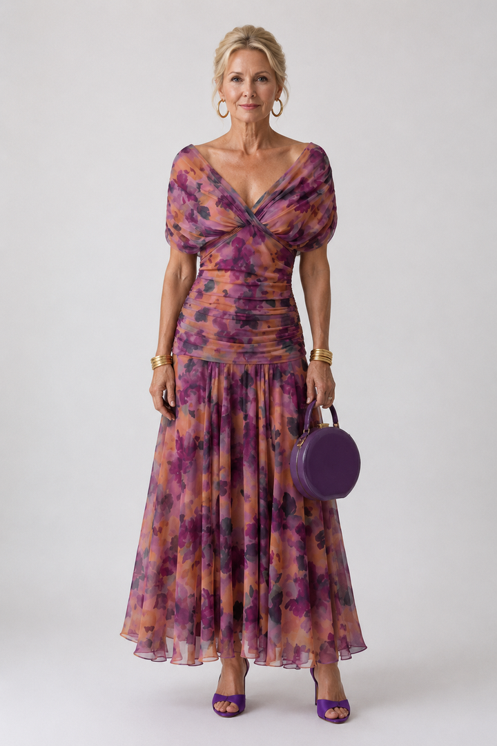 Maison Collete Paris | Robe Midi Fluide