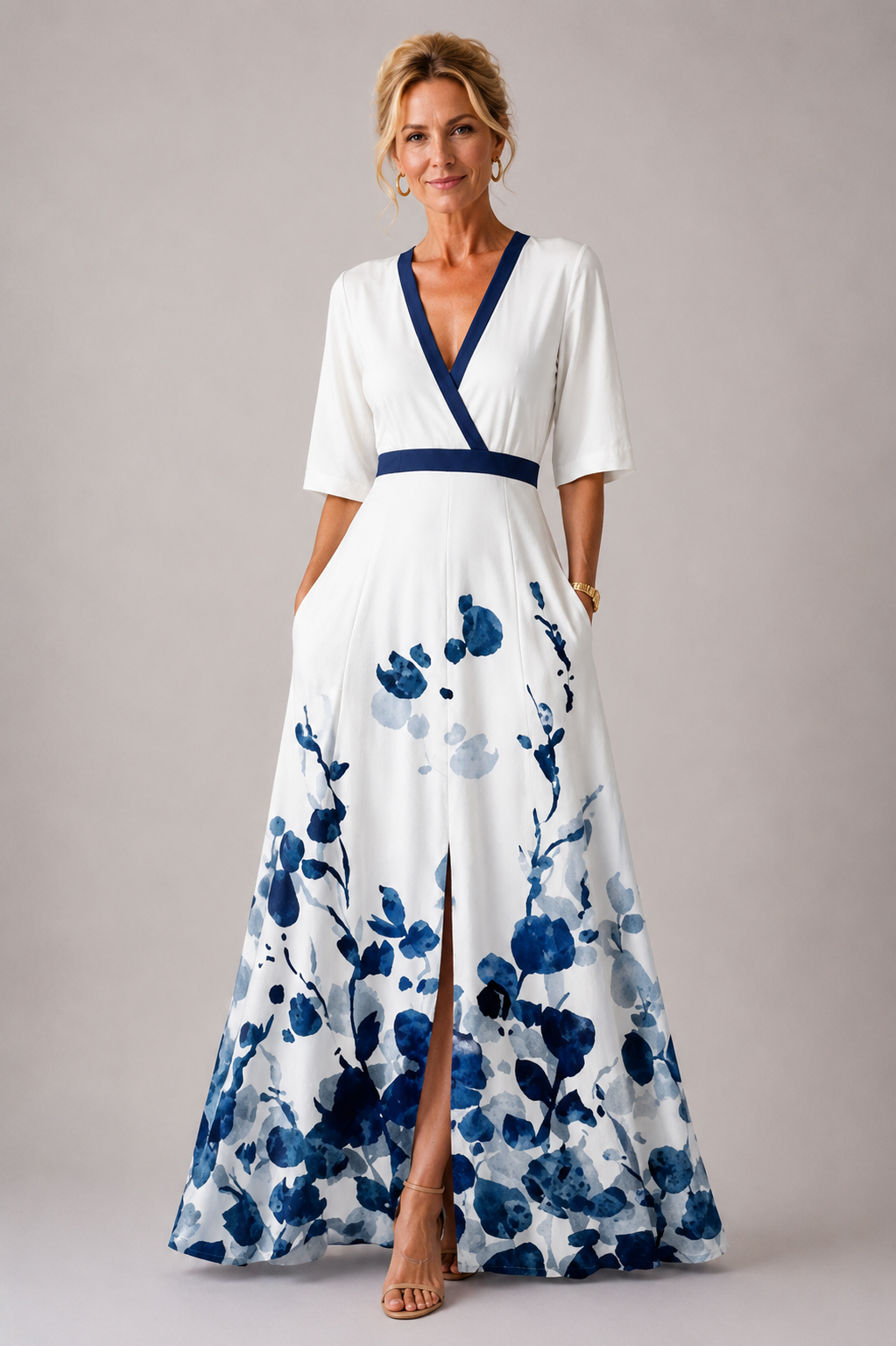 Ysa - Robe chic à imprimé floral