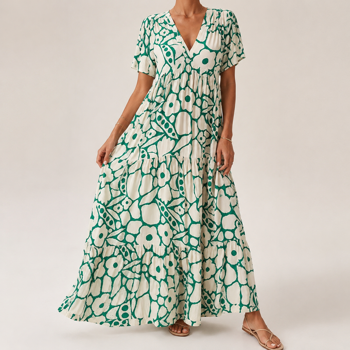 Olivia | Robe Imprimée Bohème