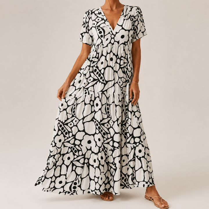Olivia | Robe Imprimée Bohème