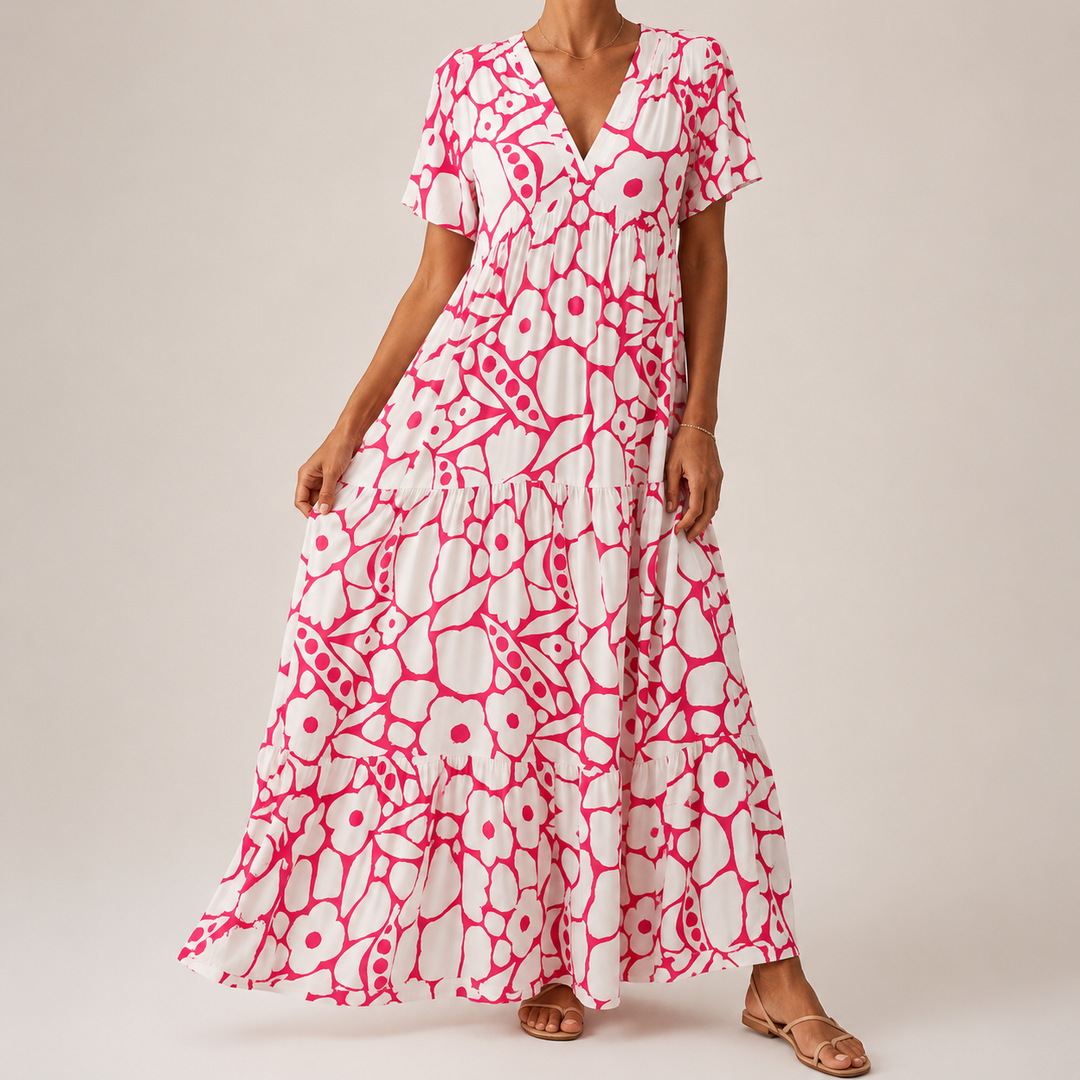 Olivia | Robe Imprimée Bohème