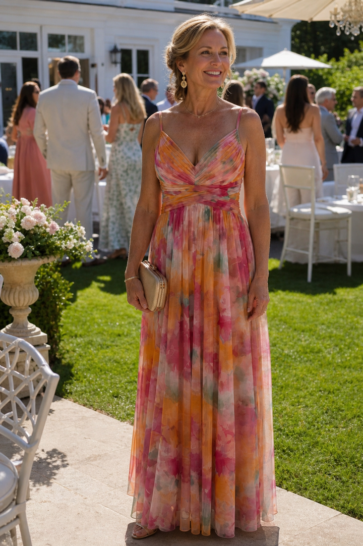 Maison Collete Paris | Robe Maxi Portefeuille Douce