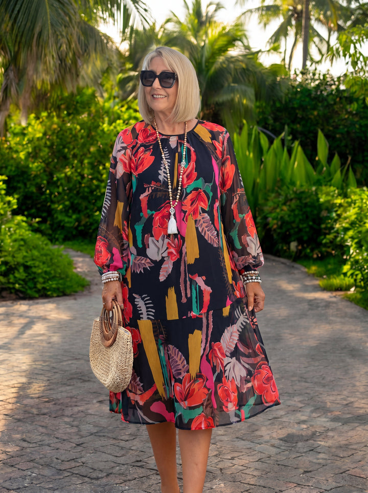 Florida – Robe élégante à fleurs
