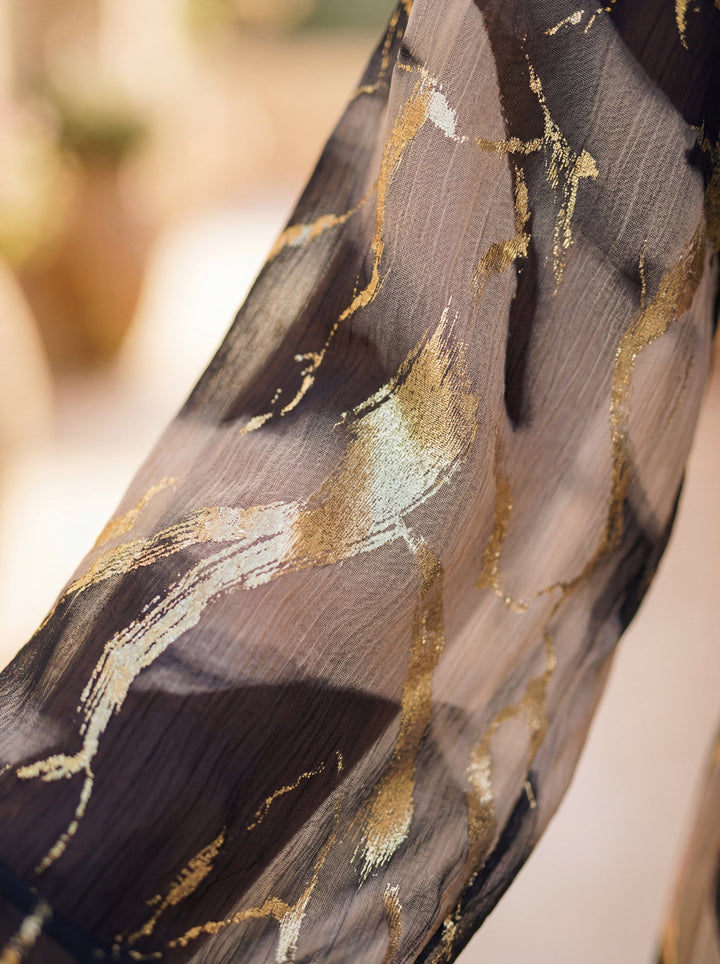 Robe Mousseline Imprimée