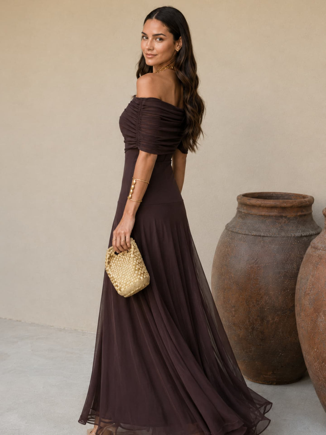 Robe Toledo en Marron