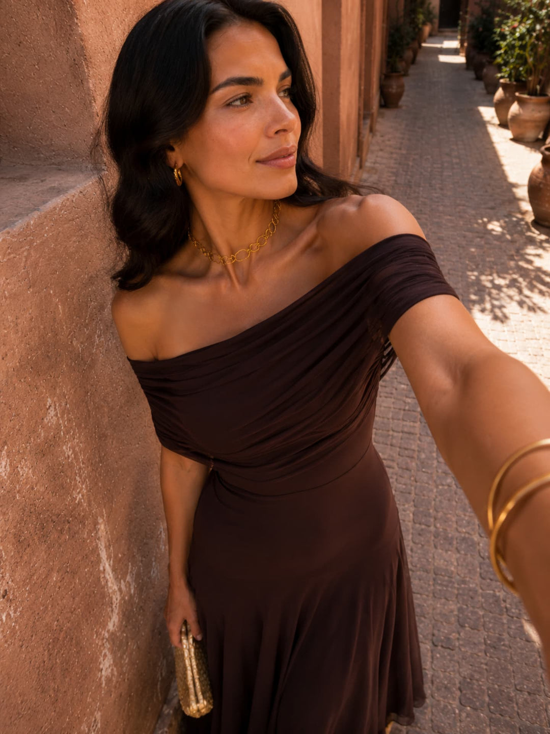 Robe Toledo en Marron