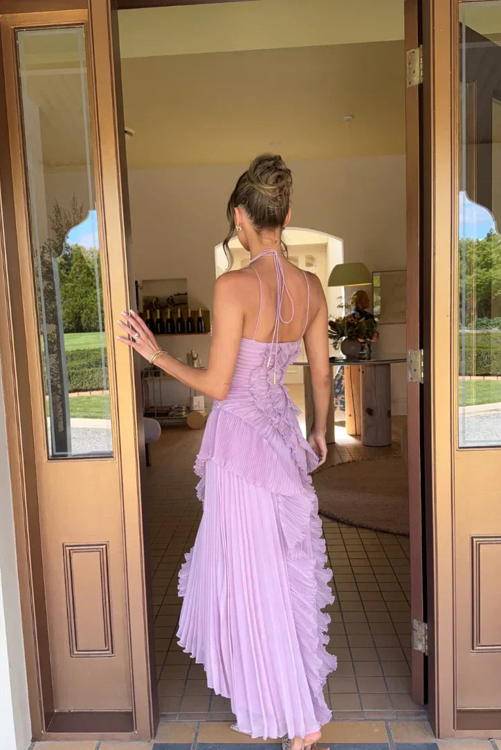 Melisa | Robe Lavande Édition Limitée à Volants