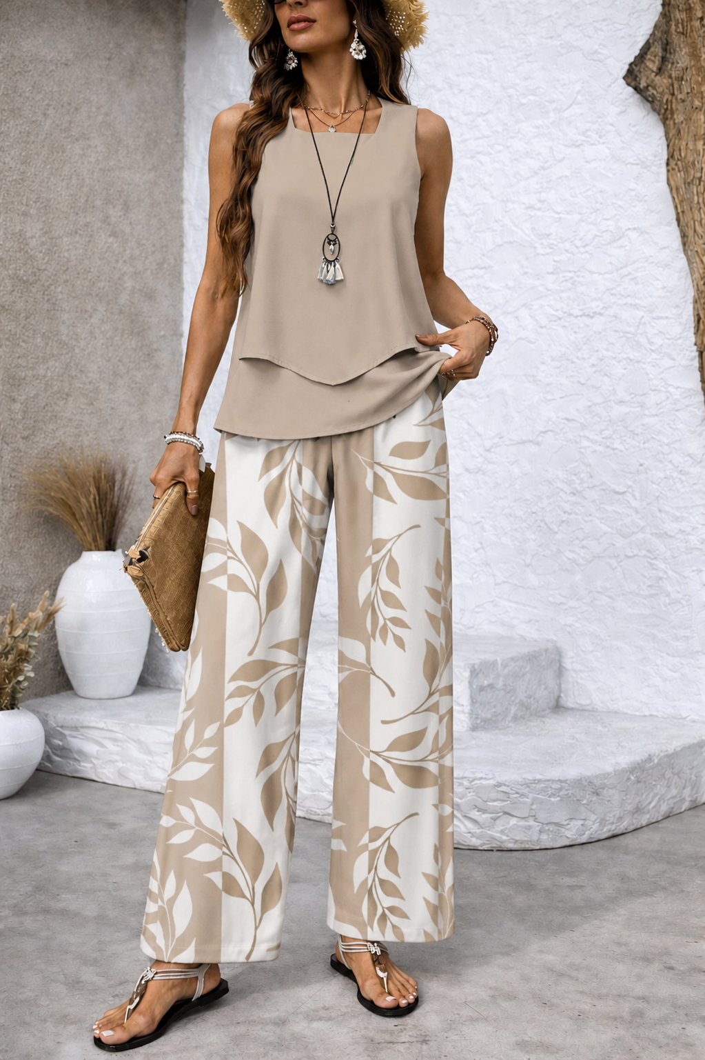 VELINDRA | Ensemble Floral Élégant
