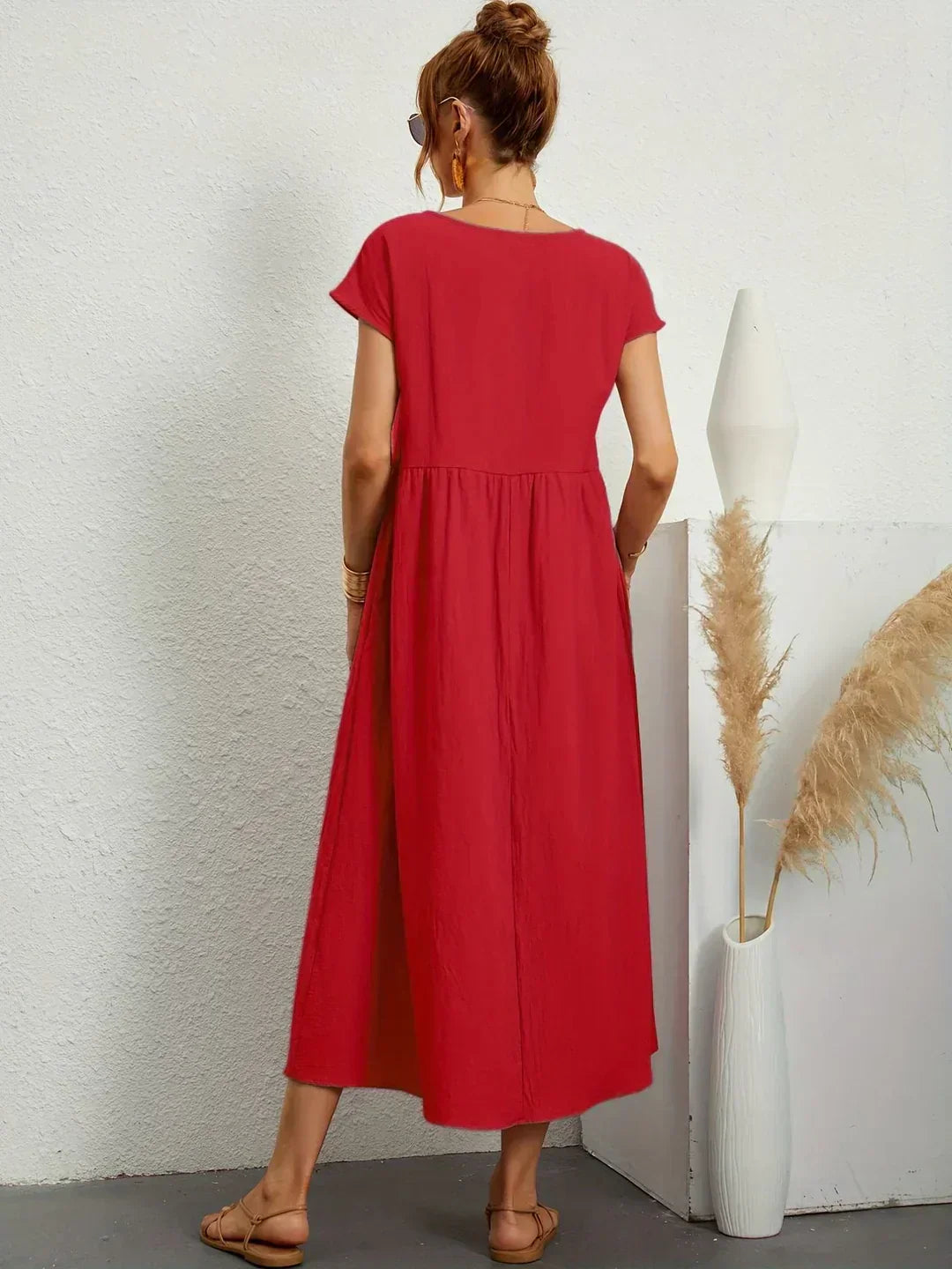 Gabriela™ | Robe midi fluide d'une élégance inétemporelle