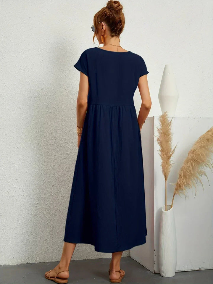 Gabriela™ | Robe midi fluide d'une élégance inétemporelle