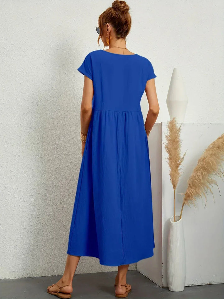 Gabriela™ | Robe midi fluide d'une élégance inétemporelle