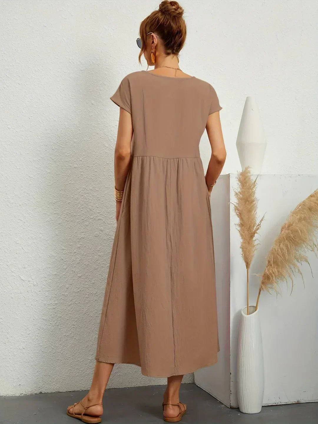 Gabriela™ | Robe midi fluide d'une élégance inétemporelle
