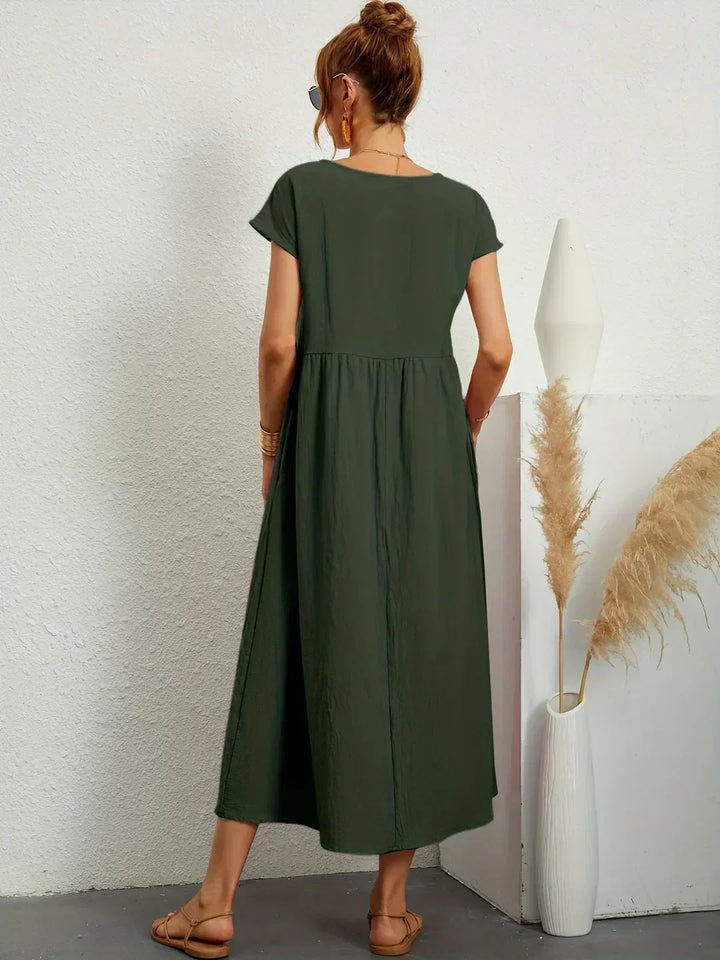 Gabriela™ | Robe midi fluide d'une élégance inétemporelle