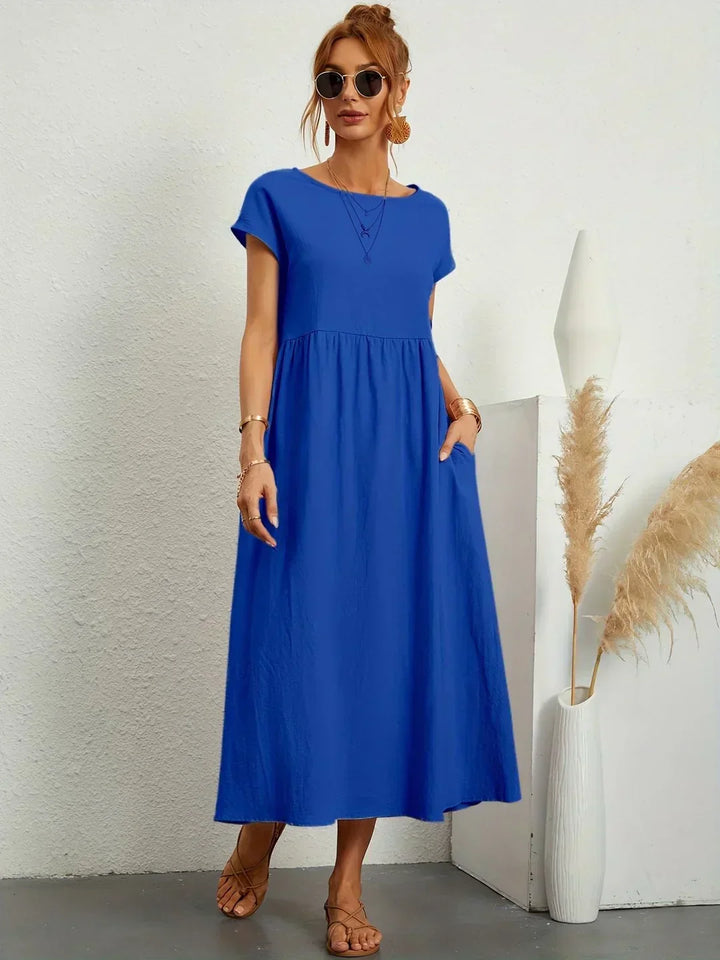 Gabriela™ | Robe midi fluide d'une élégance inétemporelle