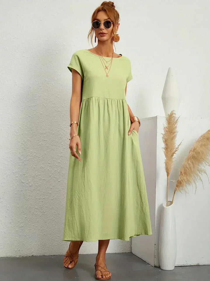 Gabriela™ | Robe midi fluide d'une élégance inétemporelle