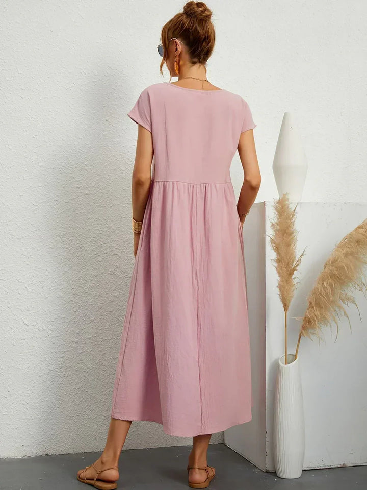 Gabriela™ | Robe midi fluide d'une élégance inétemporelle