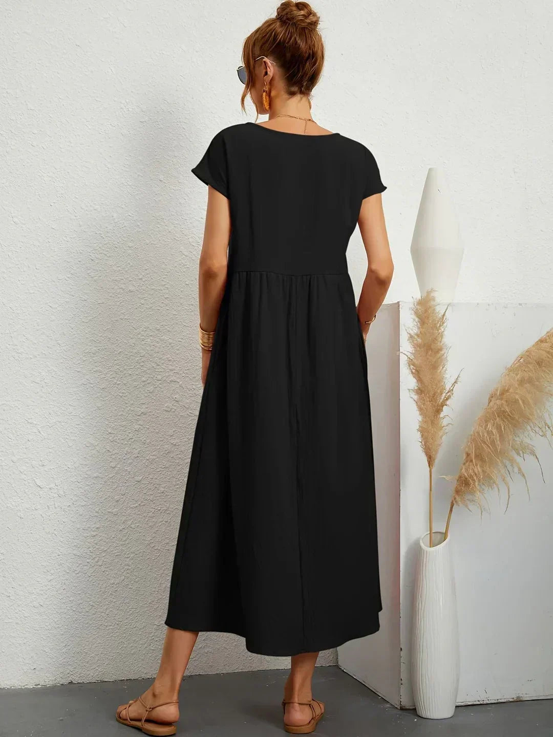 Gabriela™ | Robe midi fluide d'une élégance inétemporelle
