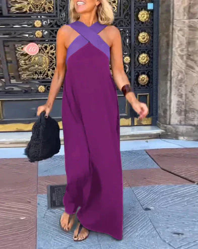 Delfina | Robe à encolure croisée