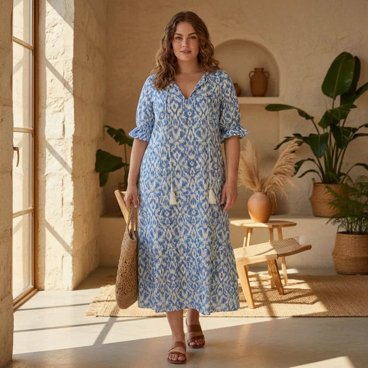 Rosalind - Robe Boho Ventre Couvert