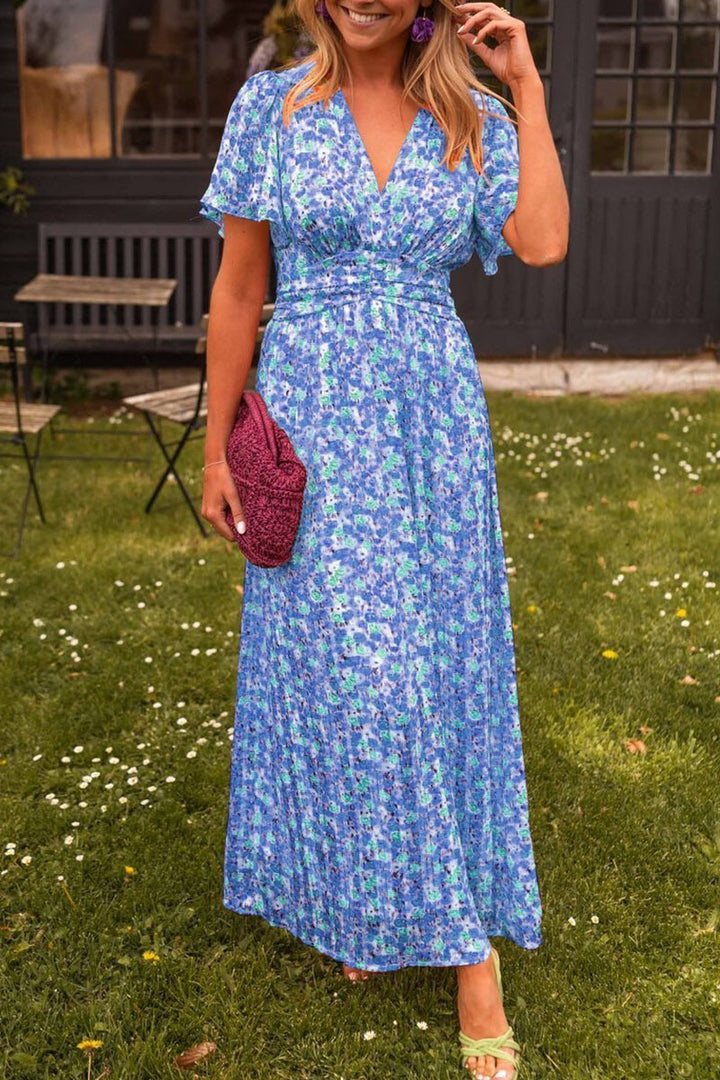 Natalie | Maxi-Robe Imprimée Flatteuse