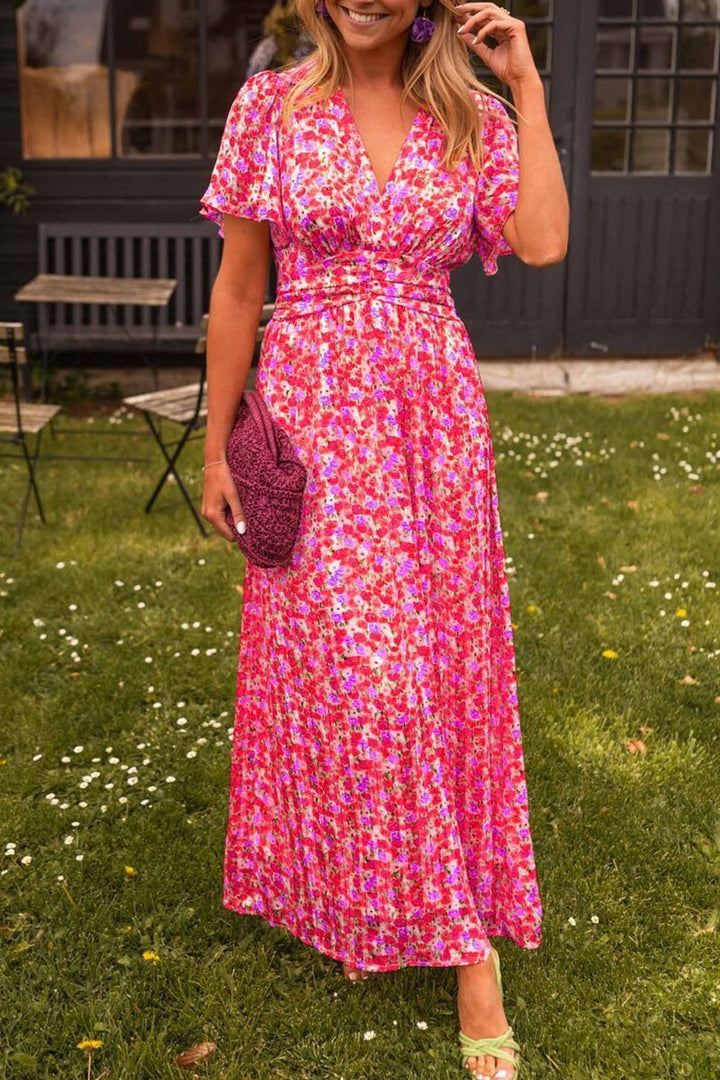 Natalie | Maxi-Robe Imprimée Flatteuse